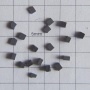 SPI Supplies  Brand Standards For Microanalysis, Glasses, CMTaylor, K-0309, Unmounted Loose Grain