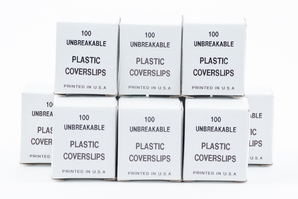 Click to expand Plastic Cover Slips 22x22 mm x 7 mils (0.157mm) Thick Pack of 1000 (Available While Supplies Last)