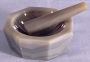 Click to expand SPI Supplies Brand Agate Mortar and Pestle Set, 80mm x 65mm x 18 mm