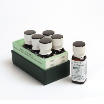 Cargille Asbestos High Dispersion Liquid Set - Six 1/4 oz. bottles