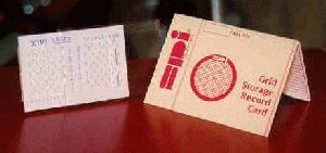 SPI Slide-A-Grid Numbered TEM Grid Storage Boxes with Record Keeping Card